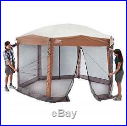 Gazebos and Canopies Outdoor Screen In Canopy 12 x 10 Coleman Easy Up Camping