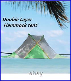 Hanging Hammock Tarp Tree House Fold Tent Suspension Off Ground Moistureproof