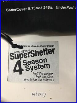 Hennessy Super Shelter Ultra Lite Backpacker Four Season Insulation System BDE