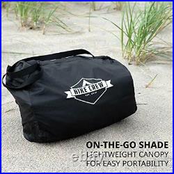 Hike Crew Sun Shade Canopy Lycra Portable Beach Tent Shelter with UPF 50+ UV