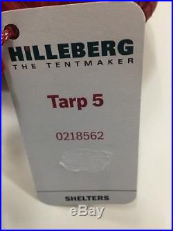 Hilleberg Tarp 5 Red Brand New withTags Free Ship from EU