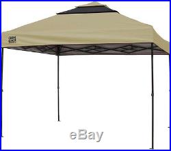 Home Outdoor Garden Tent Shelter Vented Top Portable Fabric 10ft Instant Canopy