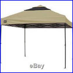 Home Outdoor Garden Tent Shelter Vented Top Portable Fabric 10ft Instant Canopy
