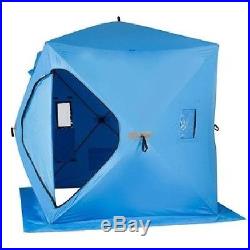 Ice Fishing Shelter Tent Portable Pop Up House Waterproof Survival Cover Fort