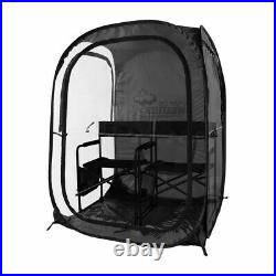 InstaPod Under the Weather Instapod Double Black Pop Up Canopy, 2 Person XXL