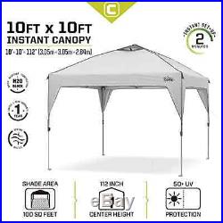 Instant Canopy 10x10 Portable Beach Sun Shade Canopy Outdoor Canopy Camping