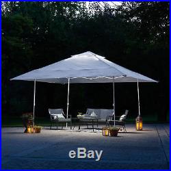 Instant Canopy LED Lighting System Steel Frame Home Backyard Outdoor 14 x 14