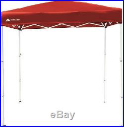 Instant Canopy Tent 4 x 6 Feet Pop Up Shade Sun Shelter Gazebo Outdoor Yard Red