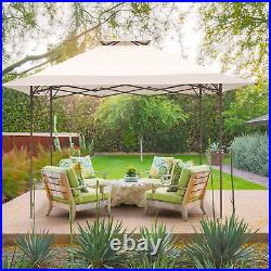 Instant Canopy Tent with Ventilation Backyard Outdoors New Roof Structure