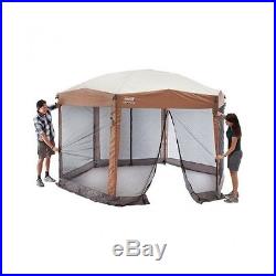 Instant Screed Canopy Gazebo Outdoor Shelter Coleman 12 x 10 Hex Camping Yard