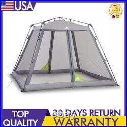 Instant Screen House Camping Tents Sun Shelters Ventilation Backyards Tailgating