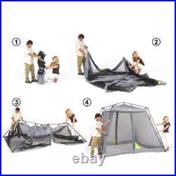 Instant Screen House Camping Tents Sun Shelters Ventilation Backyards Tailgating