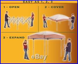 Instant Screened Canopy 12 X 10 gazebo shelter tent outdoor backyard picnic BBQ