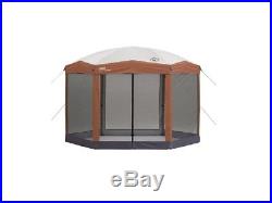 Instant Screened Canopy Gazebo Outdoor Camping Shelter Family 12-by-10-foot Hex