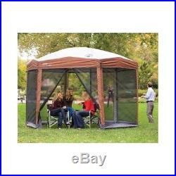 Instant Screened Canopy Tent Shelter Bugs Protection Gazebo Garden 12' x 10' New