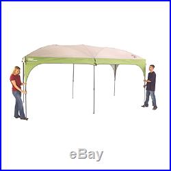 Instant Sun Shelter Rectangle Canopy Lightweight 16 x 8 Feet 100 Sq Ft of Shade