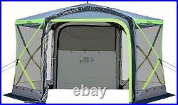 JOYTUTUS Pop Up Screen Tent 2 in-1 Upgraded Gazebo 12x12 Ft Rear SUV House