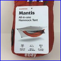 KAMMOK Mantis All-in-one Hammock Tent (Ember Orange) NEW WITH TAGS