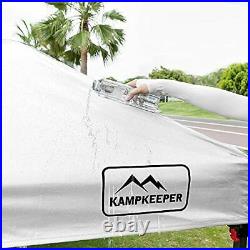 KAMPKEEPER Pop-up-Canopy-Tent-10'x10' Air Vent on The Top 4 Sand Bags UPF 50+