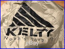 Kelty Noah's 12 Hammock Tarp + 2 Adjustable Kelty Poles Used good condition