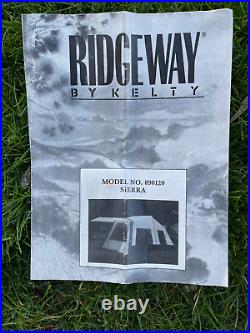 Kelty Ridgeway Sierra 8-Person 2-Room 2-Room 10' X 16' Tent