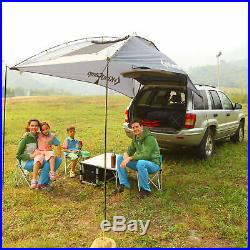 KingCamp 4-6 Person Portable Car Sun Shelter Canopies Tent Self-Driving Gray