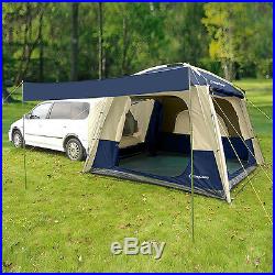 KingCamp SUV Camping Tent MELFI 5-Person 3-Season Canopy Tailgate Shade 9'x9