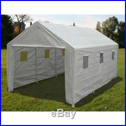 King Canopy 10 x 20 ft. Hercules Snow Load Canopy White