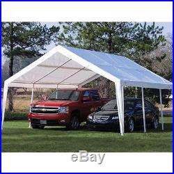 King Canopy 12 ft. W x 20 ft. D Steel Expandable Portable Garages & Car Canopies