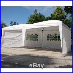 Ktaxon 10'X20' Easy POP UP Wedding Party Tent Foldable Gazebo Canopy Shelter With4