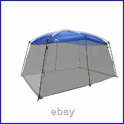 LARGE ROOF MESH SCREEN HOUSE Outdoor Garden Patio Camping Travel Tent Blue 13X9