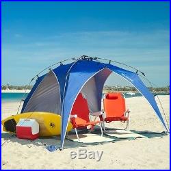 LIGHTSPEED Outdoor Camping CANOPY TENT, Blue Beach TENT & Sun SHELTER