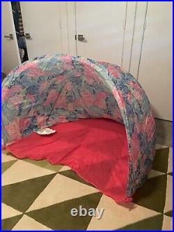 LILLY PULITZER NEW NIP Sun Shade Canopy Tent Fold Up Beach Please 50 XL