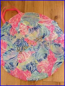 LILLY PULITZER Via Flora Sun Shade Canopy Tent Fold Up Carry Bag Pottery Barn