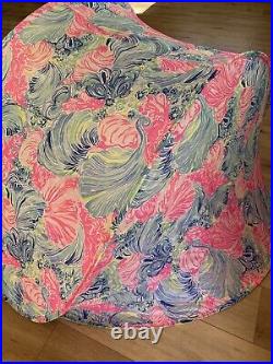 LILLY PULITZER Via Flora Sun Shade Canopy Tent Fold Up Carry Bag Pottery Barn