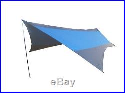 Large Camping Canopy Stand Alone Shelter Aluminum Poles Protect Rain UV Snow
