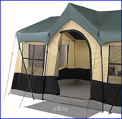 Large Camping Tents Outdoor Living 8 Person Family Cabin Closets Hiking Hunting
