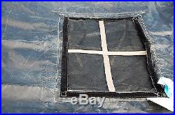 Large Military Alaska Structures Main Cover Tent W Windows Stove Ports 34x30