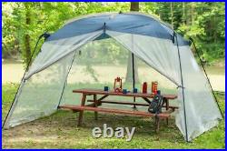 Large Roof Screen House One Room Camping Tent Outdoor Shelter 13 ft X 9 ft Blue