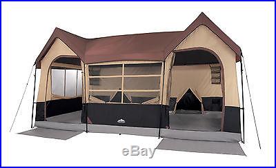 Large Tent 10 Person Family 16' x 11' Camping Hiking Fishing Hunting Lodge