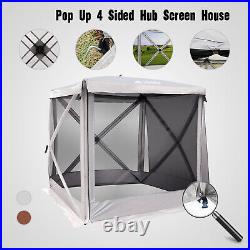Leader Accessories 4-Sided Tent Pop Up Square Camping Gazebo