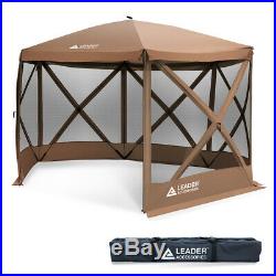 Leader Accessories Pop up Canopies Gazebo, Large 140 x 140-Inch