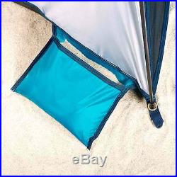 LightSpeed Outdoor Quick Shelter withCarry Bag Sets Up In Seconds UPF+50 Sky-blue