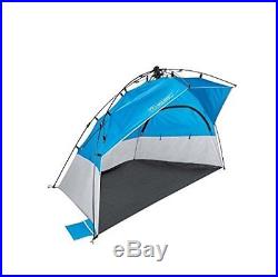 Lightspeed Outdoors Pop-Up Kona Sport Shelter Beach Tent Blue Kona Blue, New