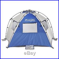 Lightspeed Outdoors Quick Cabana Beach Tent Sun Shelter, Blue New