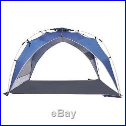 Lightspeed Outdoors Quick Canopy Instant Pop Up Shade Tent Blue