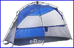 Lightspeed Outdoors Sport Shelter POP UP TENT, Beach Tent SUN SHELTER, Blue