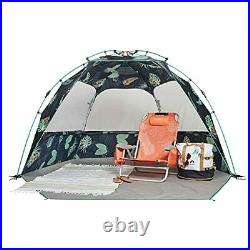 Lightspeed Outdoors Sun Shelter with Clip-Up Privacy Feature Deep Tropics