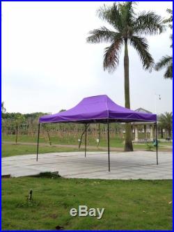 Lilac 10x15 Instant Canopy Beach Sun Shade Tailgate Shelter Home Backyard Gazebo