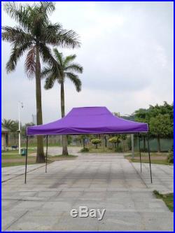 Lilac 10x15 Instant Canopy Beach Sun Shade Tailgate Shelter Home Backyard Gazebo